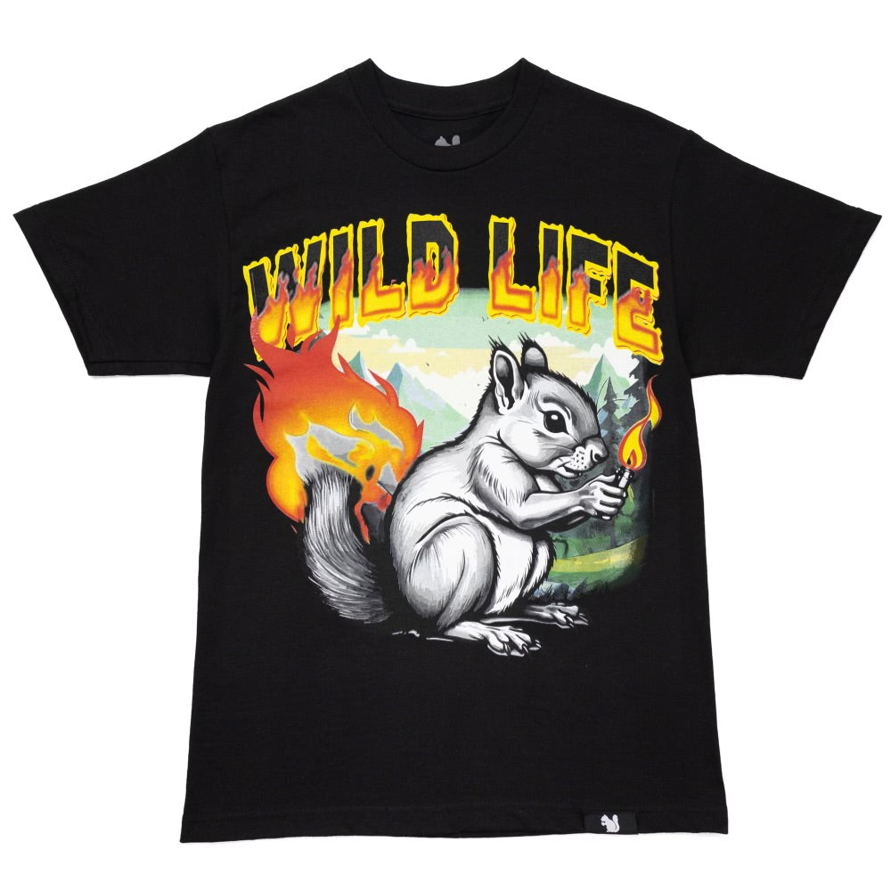 Squirrel on fire T-Shirt