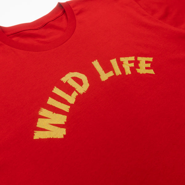 Red and Gold Wild Life T-Shirt